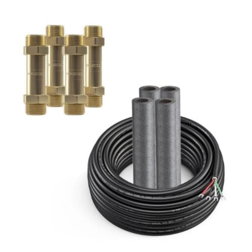 Mr Cool DIYCOUPLER-38 + DIYCOUPLER-58 (Two Sets) w/ 75 ft of Communication Wire, DIYCOUPLER-3858K75