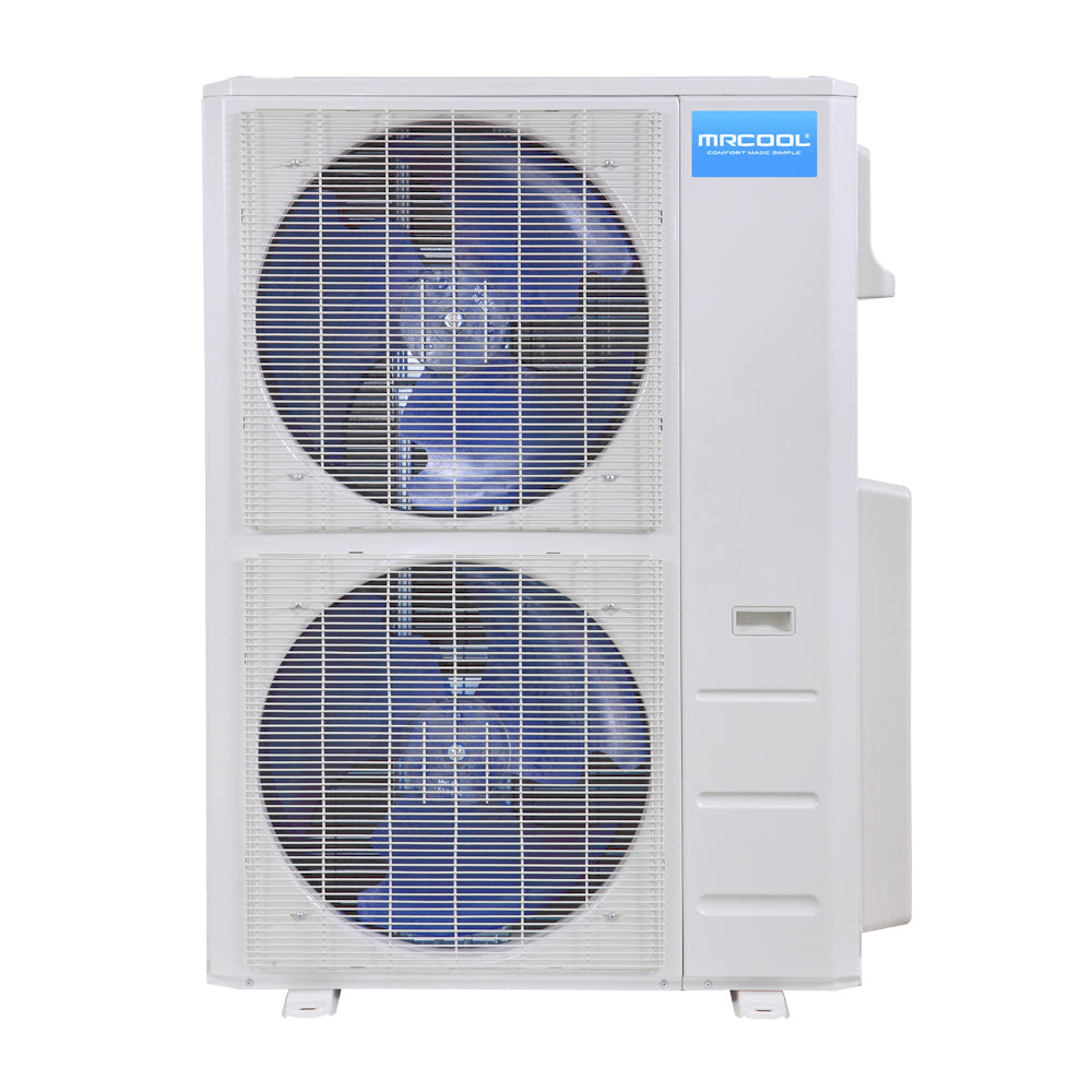 MRCOOL DIY 4th Gen Multi-Zone 5-Zone 48,000 BTU 21 SEER (9K + 9K + 9K + 9K + 9K) Ductless Mini-Split Air Conditioner and Heat Pump - 230V/60Hz, DIYM548HPW00C00