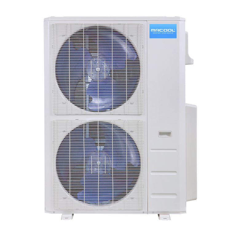 MRCOOL DIY Mini Split - 45,000 BTU 2 Zone Ductless Air Conditioner and Heat Pump with 16 ft. Install Kit, DIYM248HPW02C00