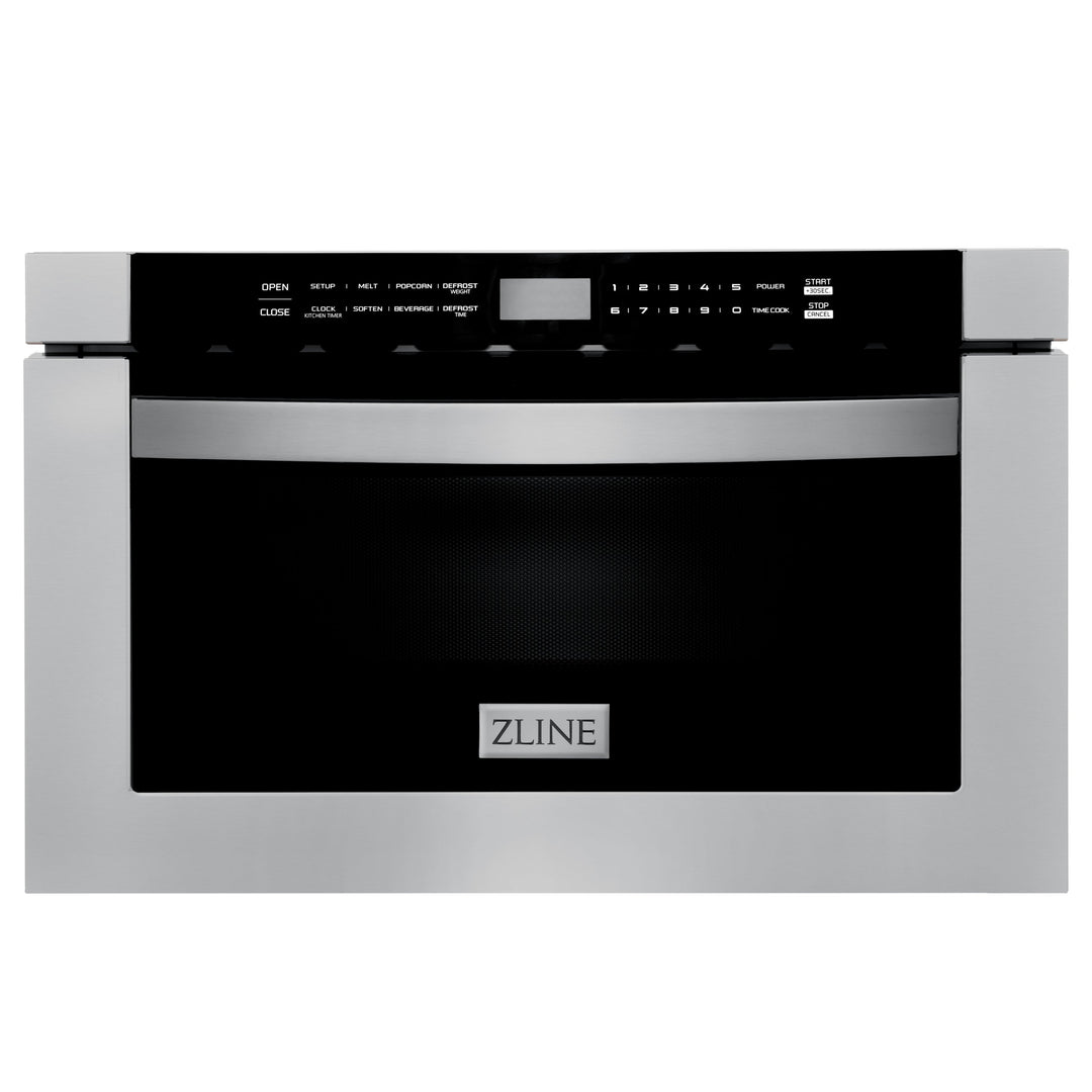 ZLINE 24 in. 1.2 cu. ft. Built-in Microwave Drawer in Stainless Steel (MWD-1)