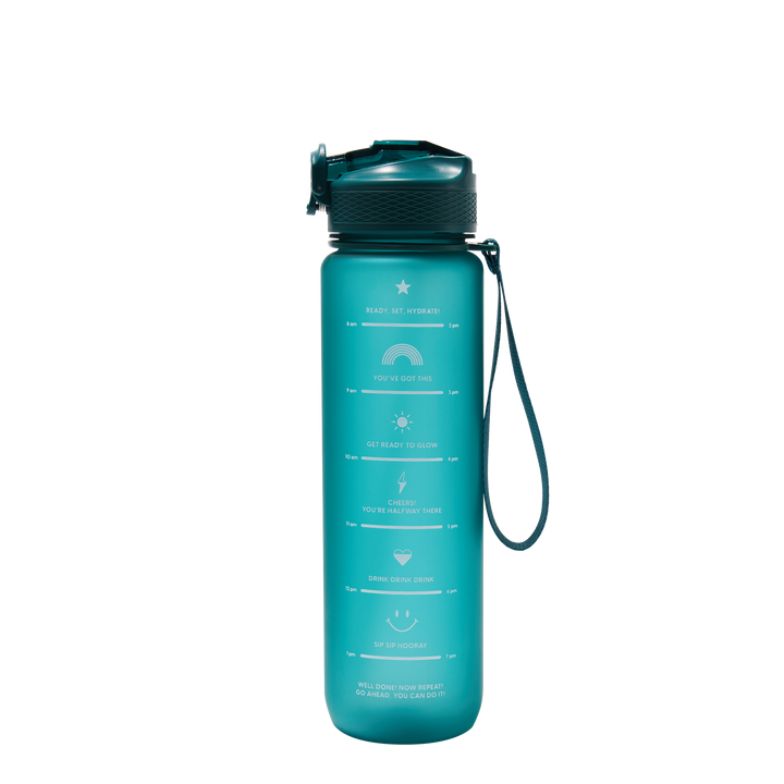 POPSUGAR 32oz Motivational Water Bottle