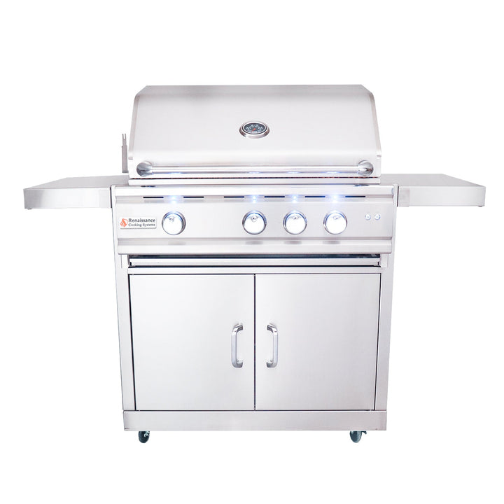 RCS Gas Grills - 30" Cutlass Pro Freestanding Grill - RON30A CK