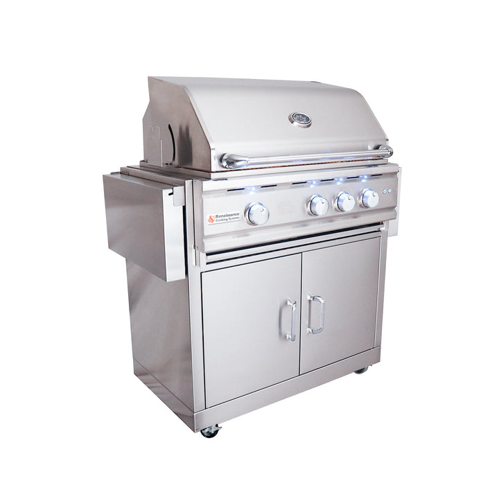 RCS Gas Grills - 30" Cutlass Pro Freestanding Grill - RON30A CK