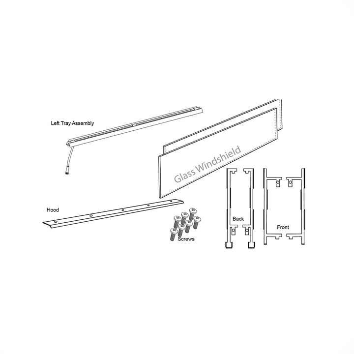 Cedar Creek - 36" See-Thru Conversion Kit