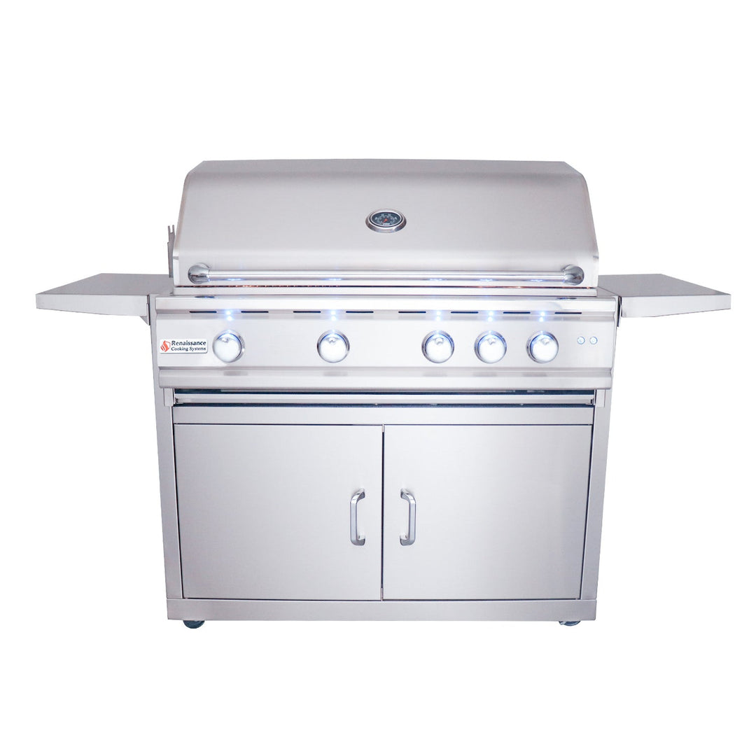 RCS Gas Grills - 38" Cutlass Pro Freestanding Grill - RON38A CK