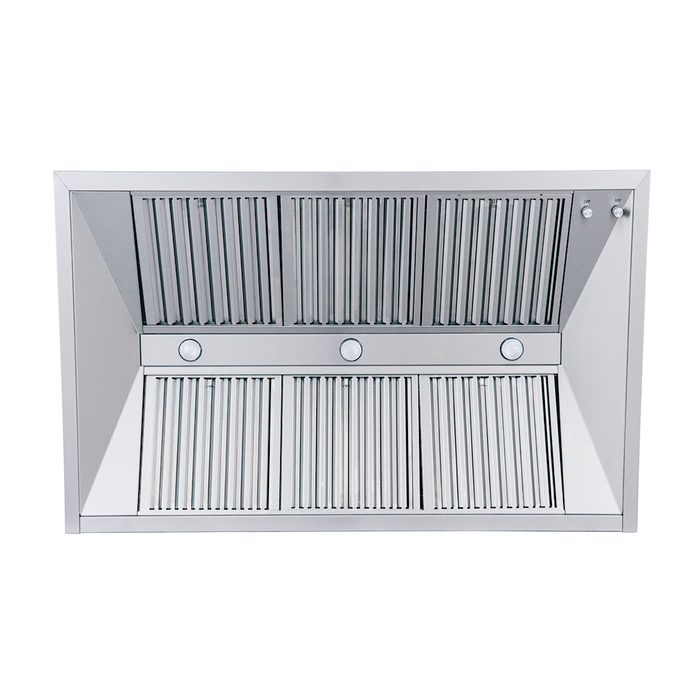 RCS Gas Grills - 48" Vent Hood w/ Fans - RVH48