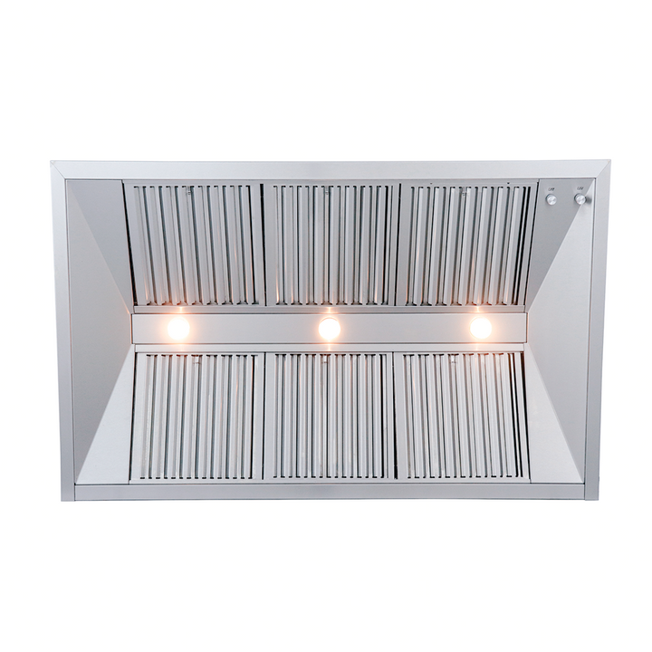 RCS Gas Grills - 48" Vent Hood w/ Fans - RVH48