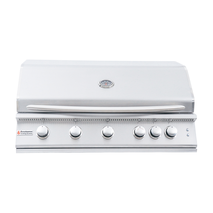 RCS Gas Grills - 40" Premier Grill with LED Lights - RJC40AL