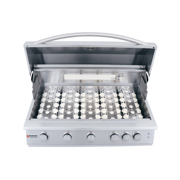 RCS Gas Grills - 40" Premier Grill with LED Lights - RJC40AL