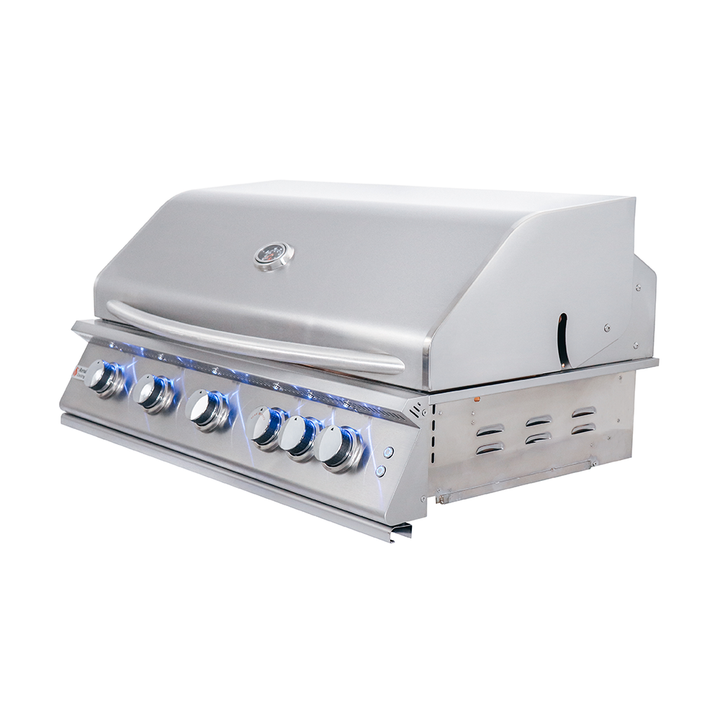 RCS Gas Grills - 40" Premier Grill with LED Lights - RJC40AL