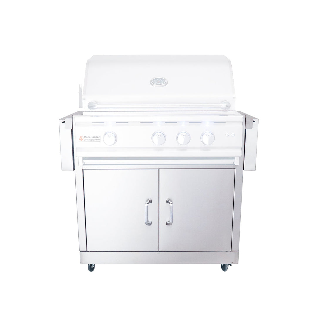 RCS Gas Grills - 30" Cutlass Pro Stainless Cart - RONMC