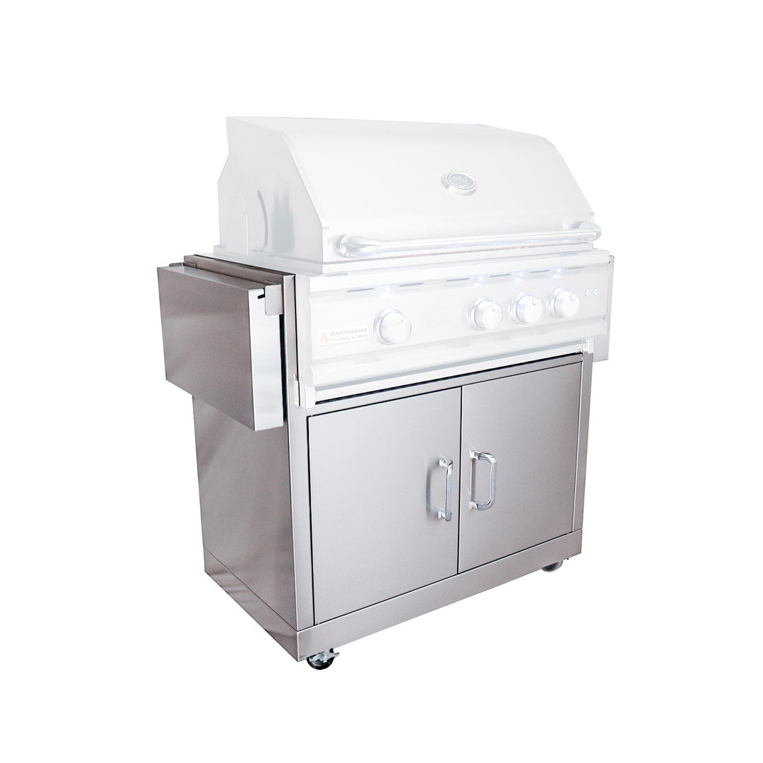 RCS Gas Grills - 30" Cutlass Pro Stainless Cart - RONMC