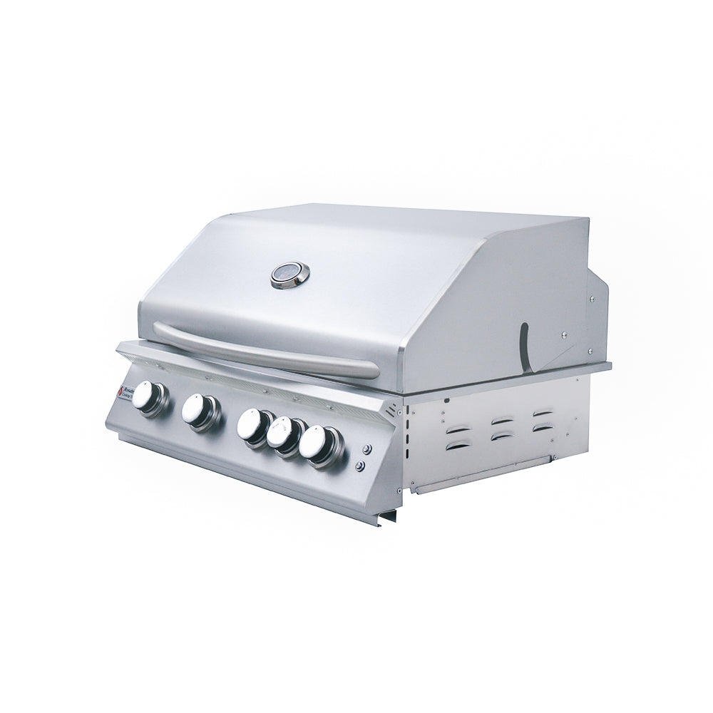 RCS Gas Grills - 32" Premier w/ Lights Freestanding Grill - RJC32AL CK