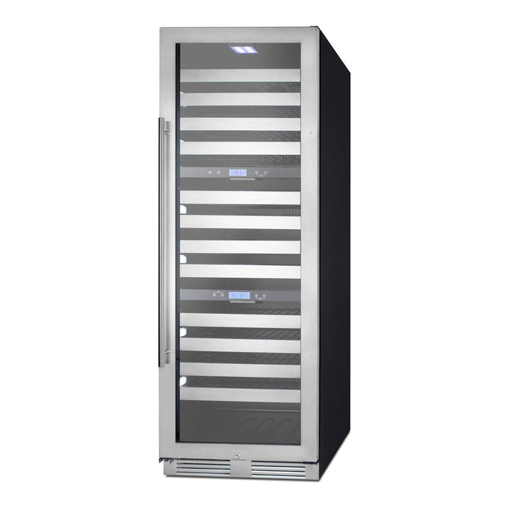 SUMMIT 24" Wide Triple Zone Wine Cellar