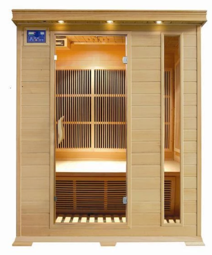 SunRay Aspen 3-Person Sauna with Carbon Heaters (HL300C)