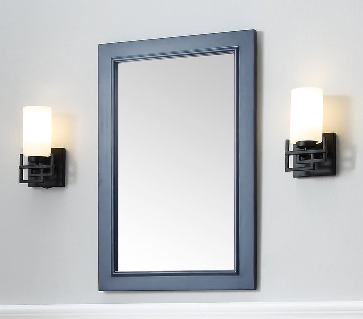 Legion Furniture WH7724 Series 24” x 36” Solid Wood Mirror