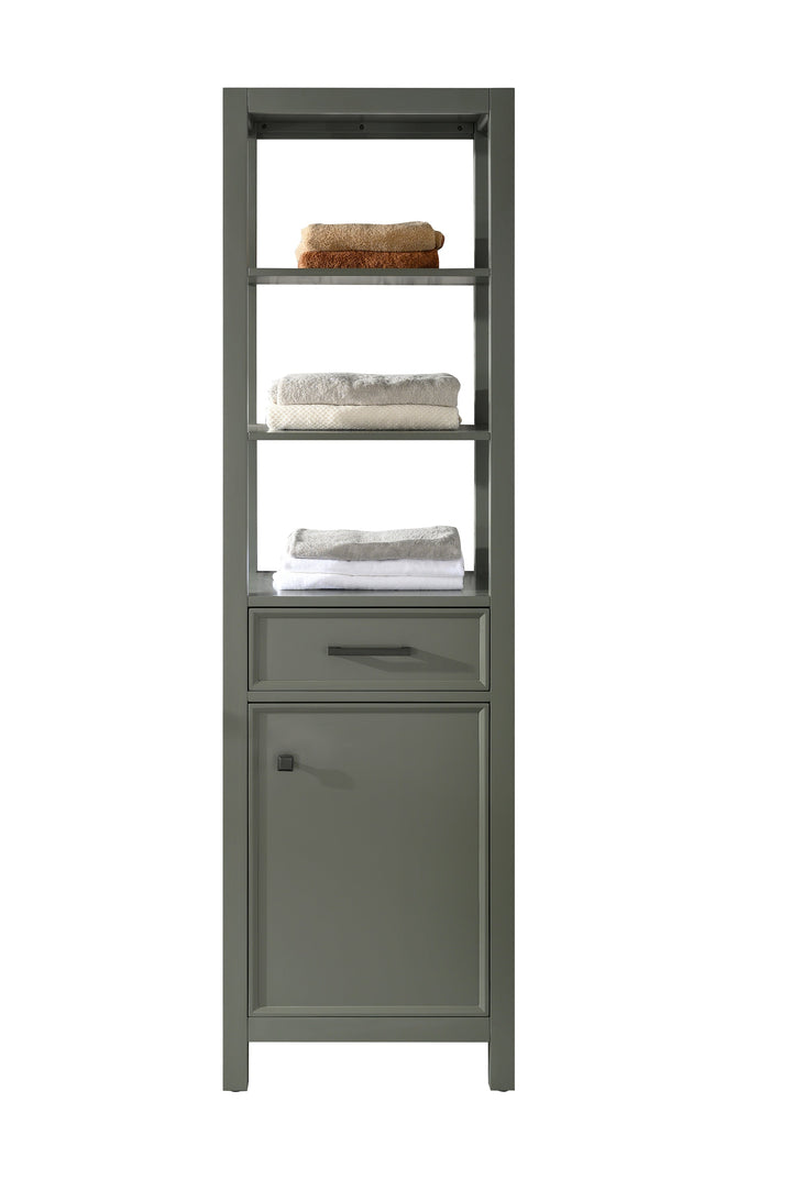 Legion Furniture WLF2121 Series 21" Linen Cabinet in Pewter Green