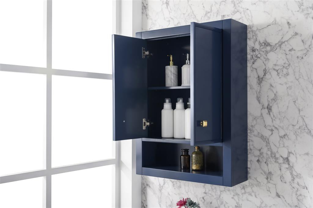 Legion Furniture WLF2124 Series 24" Toilet Topper Cabinet in Blue