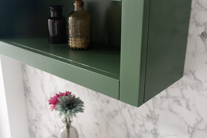 Legion Furniture WLF2124 Series 24" Toilet Topper Cabinet in Vogue Green