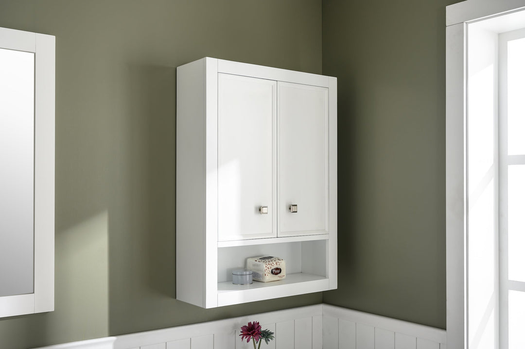 Legion Furniture WLF2124 Series 24" Toilet Topper Cabinet in White
