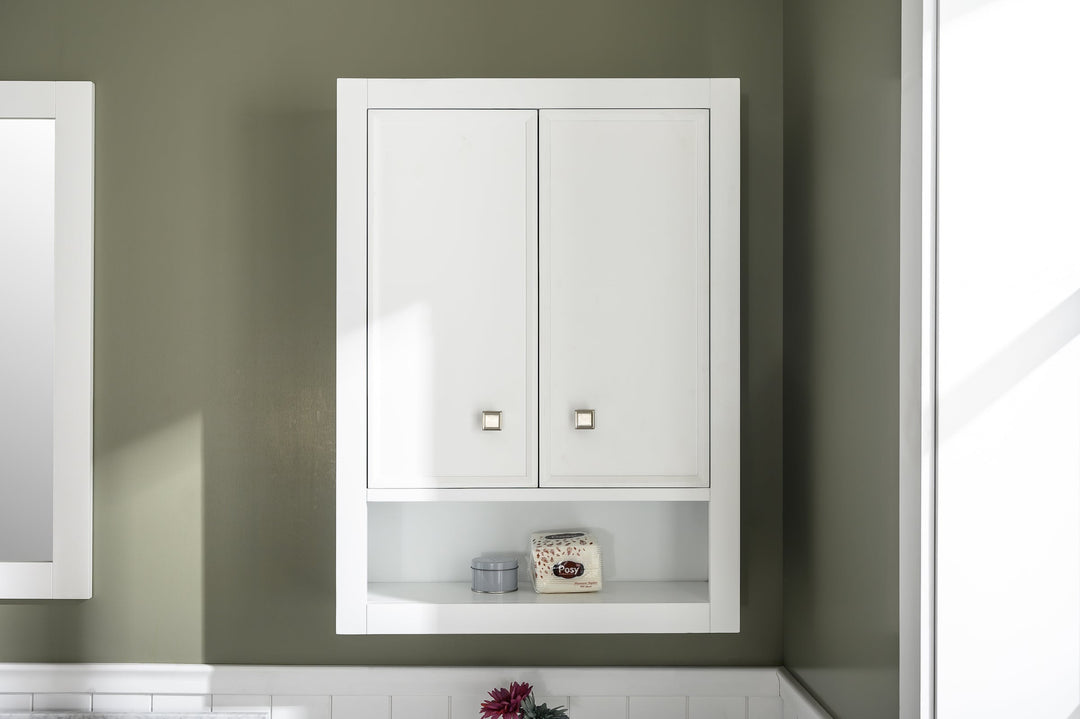 Legion Furniture WLF2124 Series 24" Toilet Topper Cabinet in White