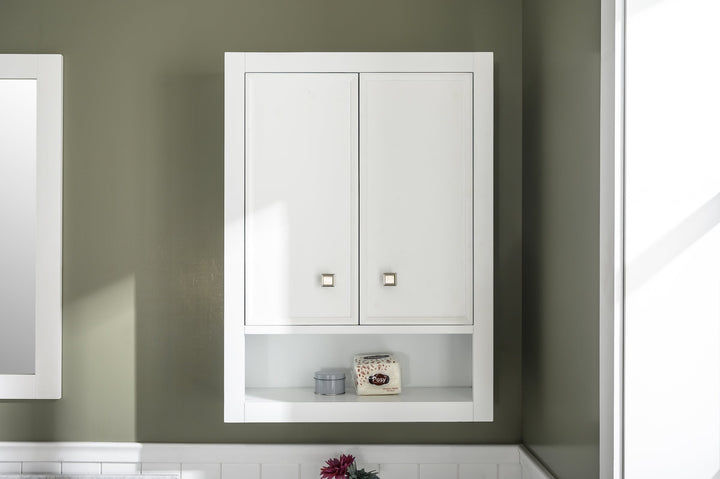 Legion Furniture WLF2124 Series 24" Toilet Topper Cabinet in White