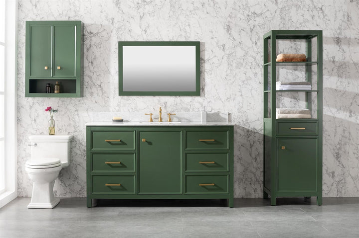 Legion Furniture WLF2436 Series 24” x 36” Wood Mirror in Vogue Green