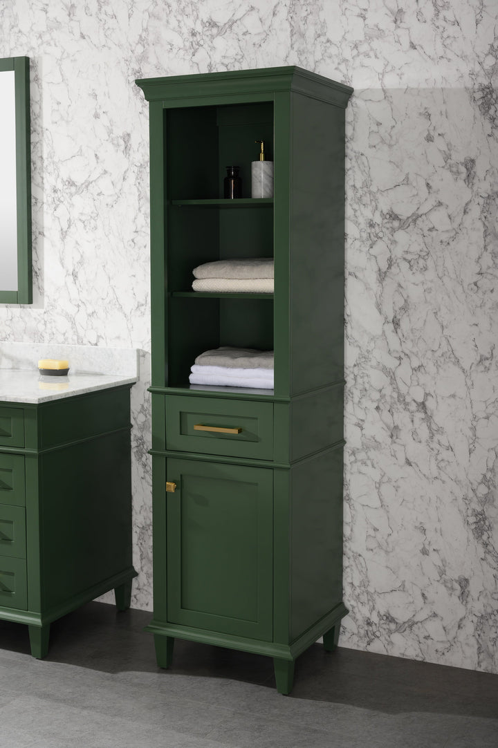 Legion Furniture WLF2221 Series 21" Linen Cabinet in Vogue Green