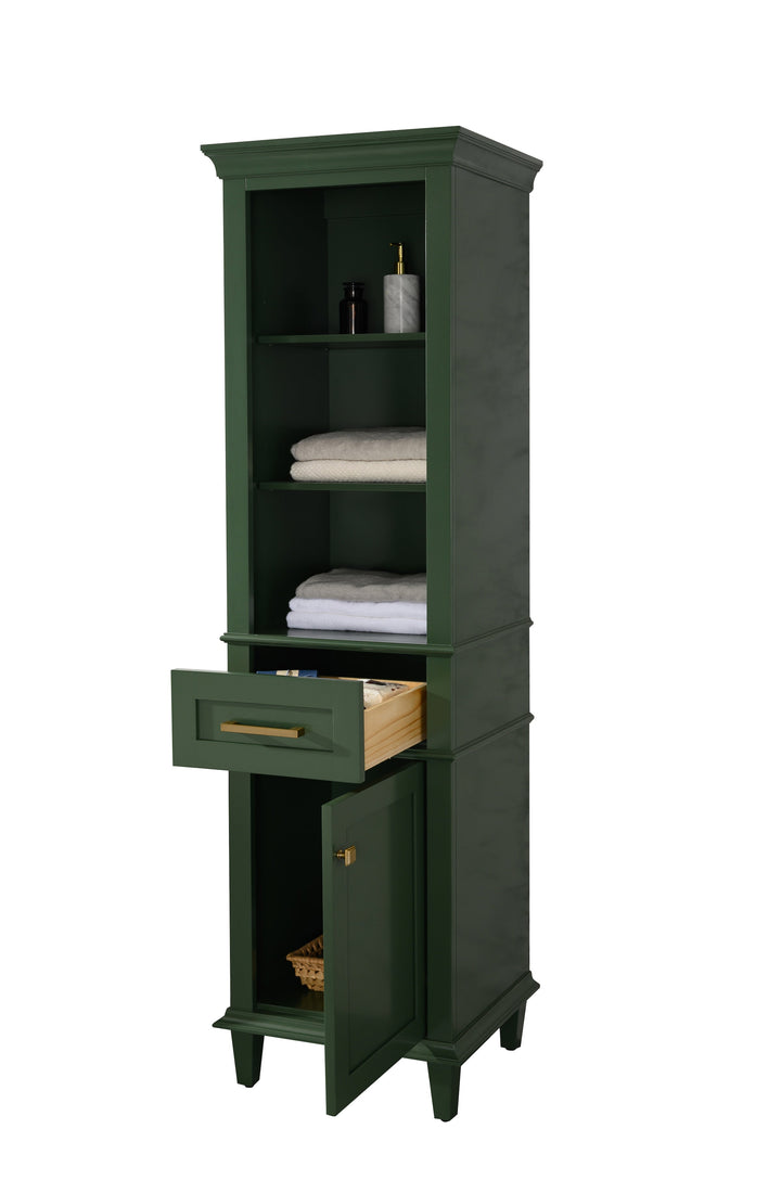 Legion Furniture WLF2221 Series 21" Linen Cabinet in Vogue Green