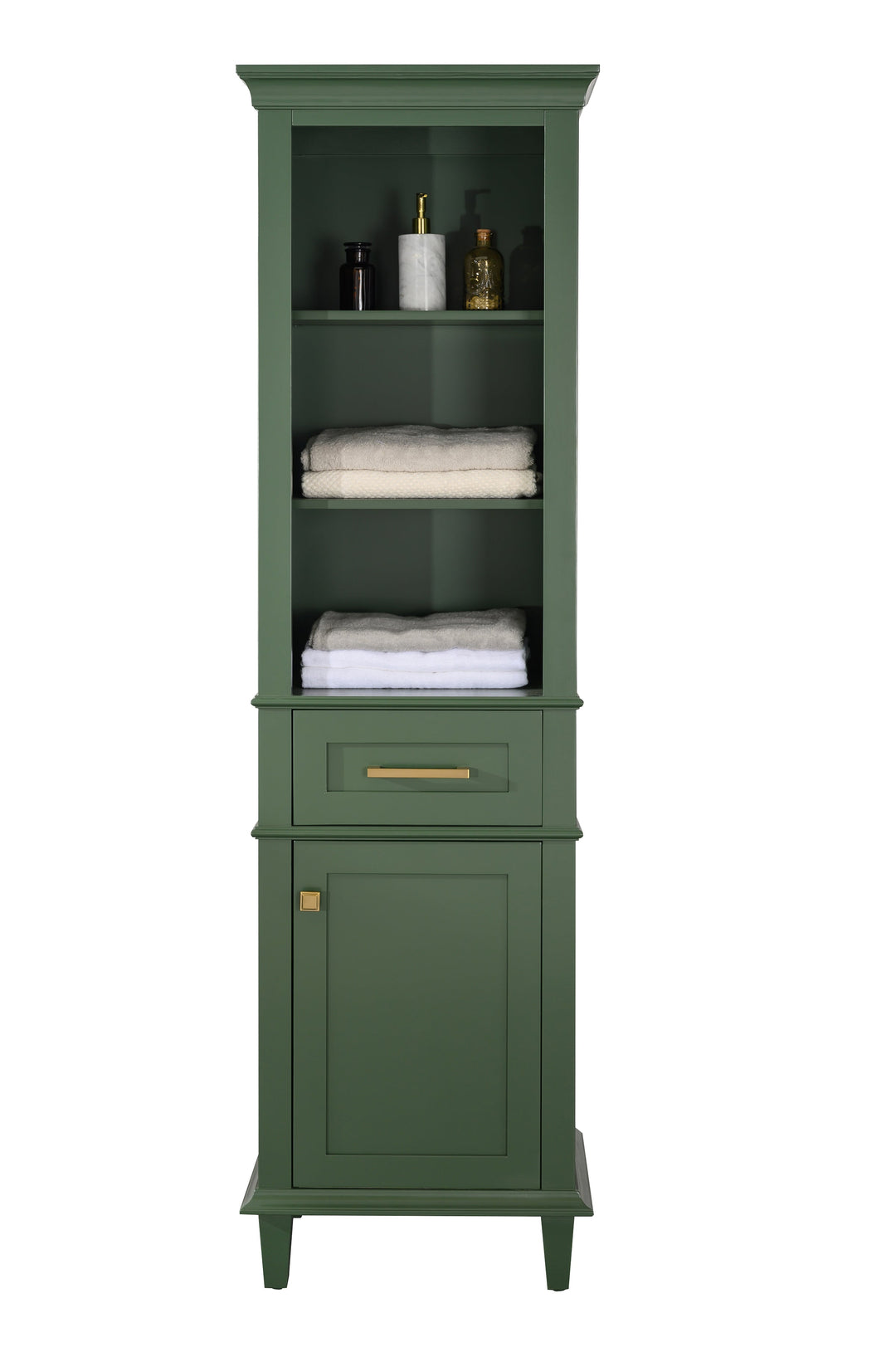 Legion Furniture WLF2221 Series 21" Linen Cabinet in Vogue Green