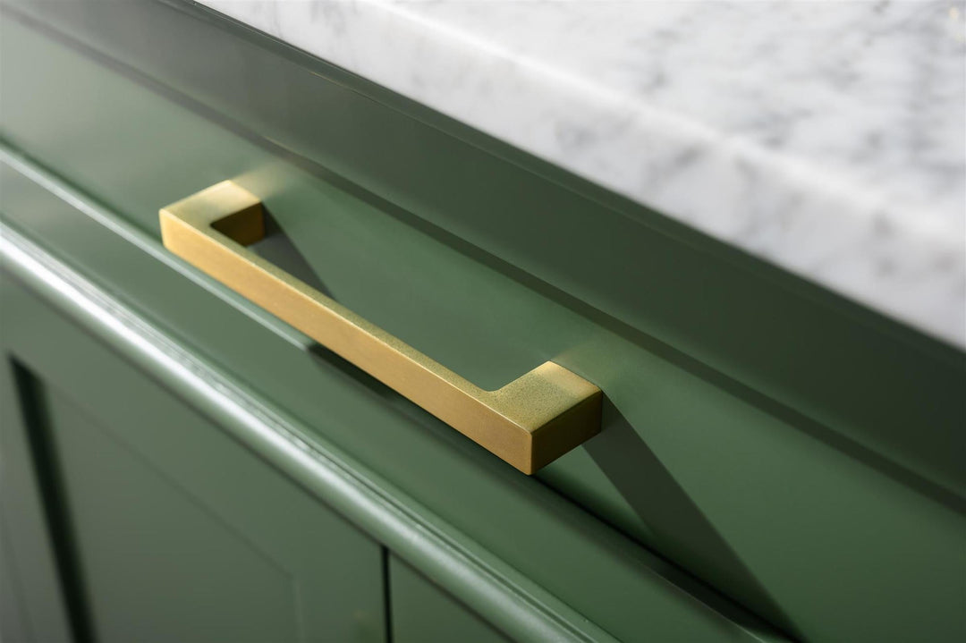 Legion Furniture WLF2230 Series 30" Single Sink Vanity in Vogue Green with Carrara Marble White Top