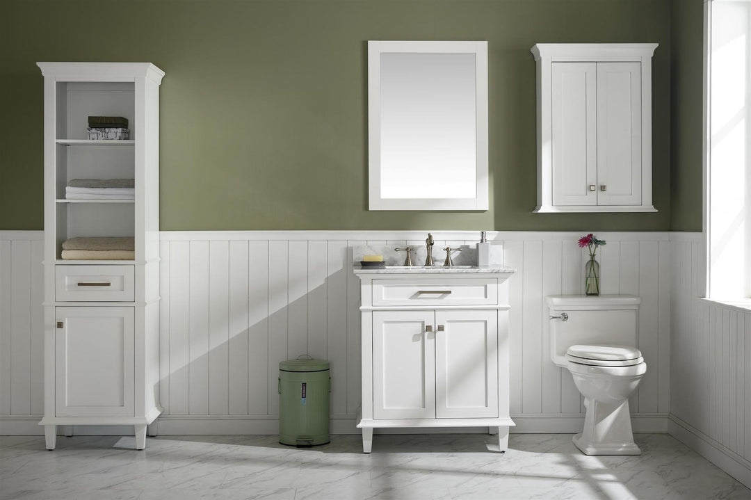 Legion Furniture WLF2436 Series 24” x 36” Wood Mirror