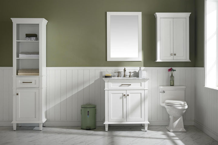 Legion Furniture WLF2436 Series 24” x 36” Wood Mirror