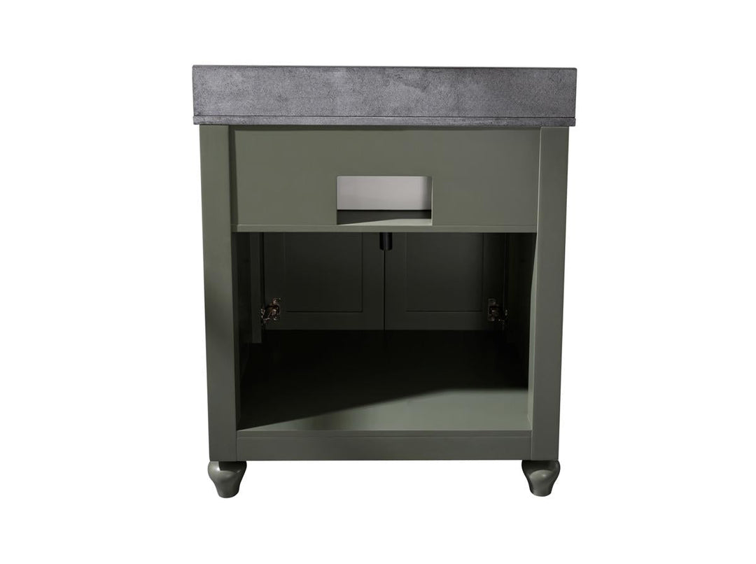 Legion Furniture 30" Pewter Green Sink Vanity Without Faucet - WLF6022-PG