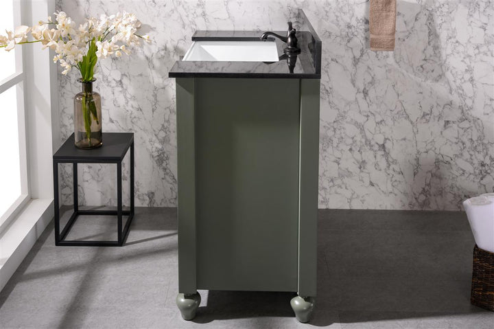 Legion Furniture 30" Pewter Green Sink Vanity Without Faucet - WLF6022-PG