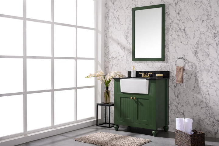Legion Furniture 30" Vogue Green Sink Vanity Without Faucet - WLF6022-VG