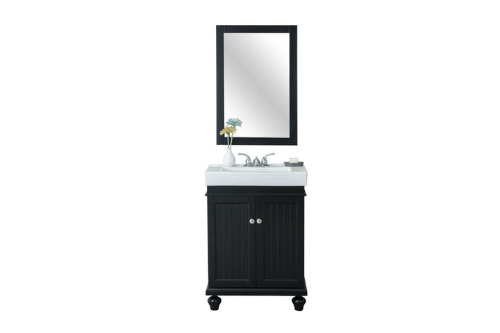 Legion Furniture WLF6028 Series 20” x 30” Mirror in Espresso