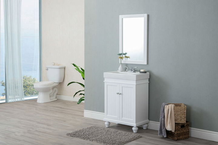 Legion Furniture WLF6028 Series 24" Single Sink Vanity in White
