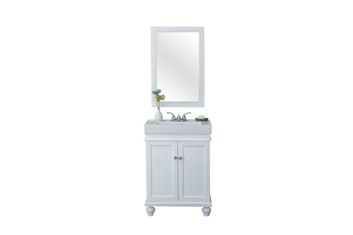 Legion Furniture WLF6028 Series 20" x 30” Mirror in White