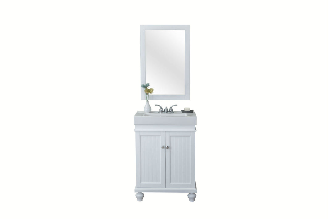 Legion Furniture WLF6028 Series 24" Single Sink Vanity in White