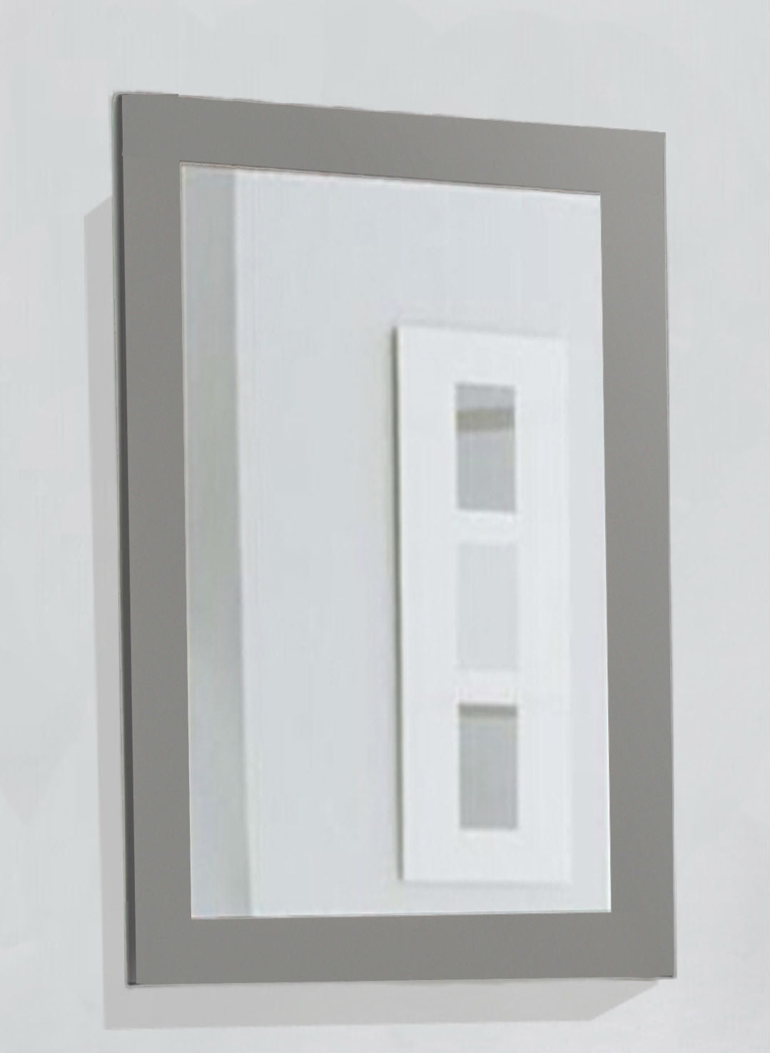Legion Furniture WLF6042 Series 20” x 30” Mirror in Gray
