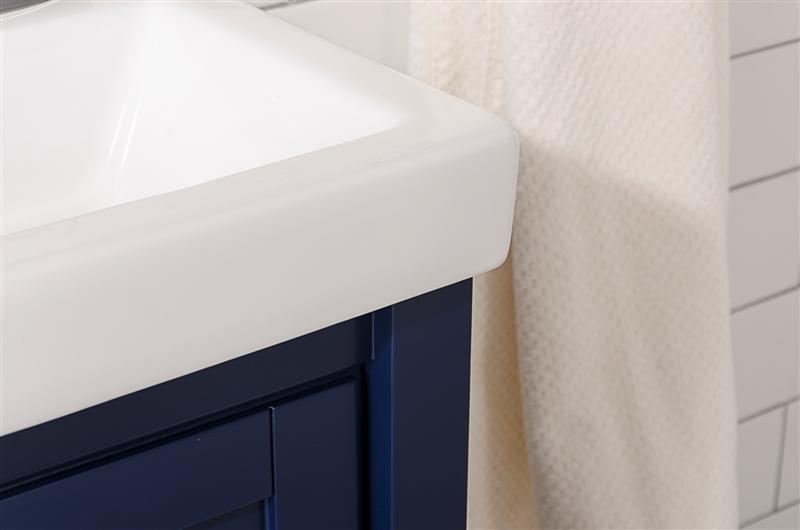 Legion Furniture WLF9018 Series 18” Single Sink Vanity in Blue