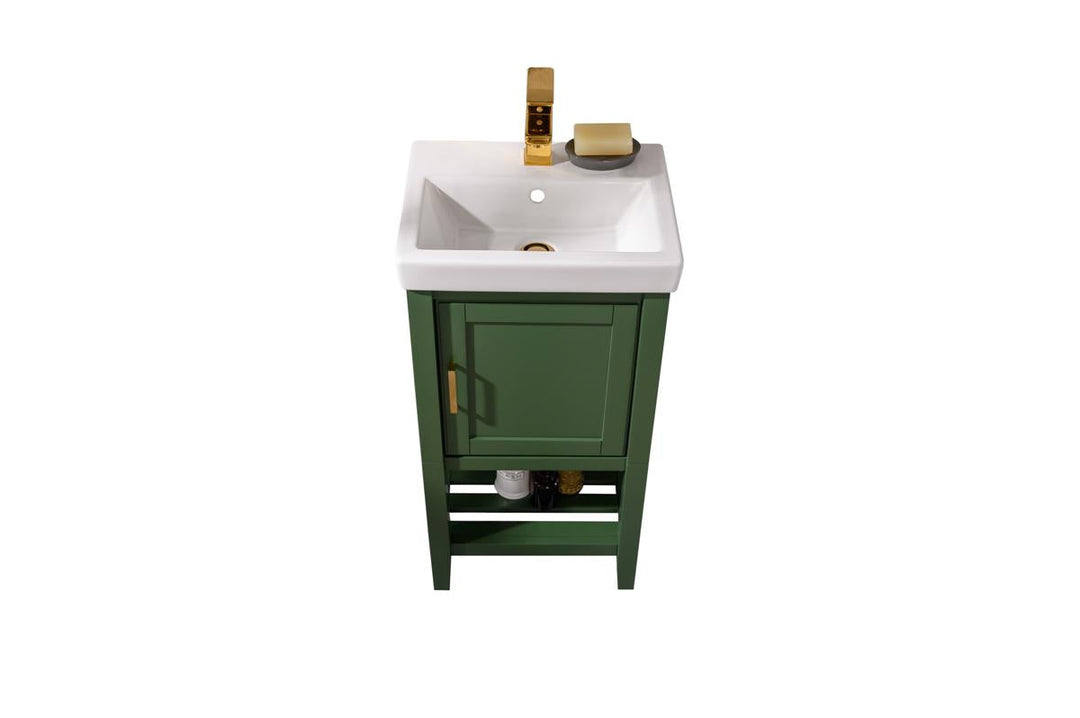 Legion Furniture 18" Vogue Green Sink Vanity - WLF9018-VG