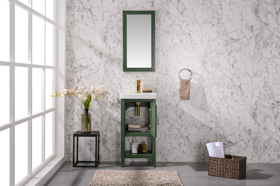 Legion Furniture 18" Vogue Green Sink Vanity - WLF9018-VG