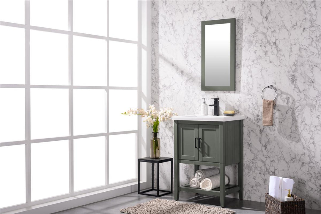 Legion Furniture 24" Kd Pewter Green Sink Vanity - WLF9024-PG