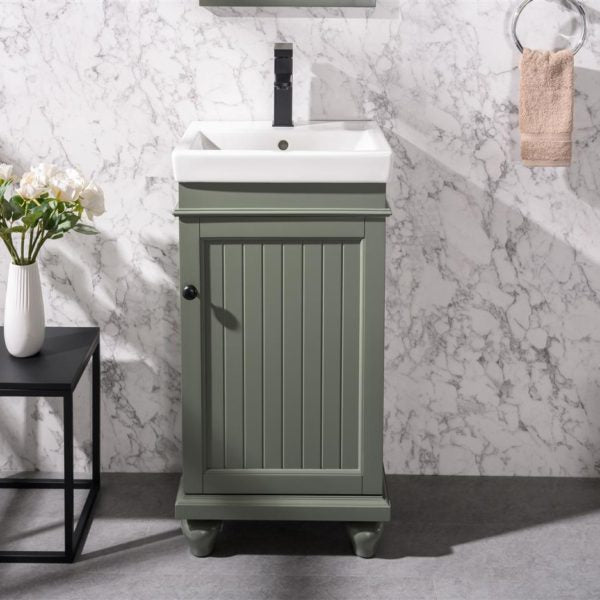 Legion Furniture 18" Pewter Green Sink Vanity - WLF9318-PG