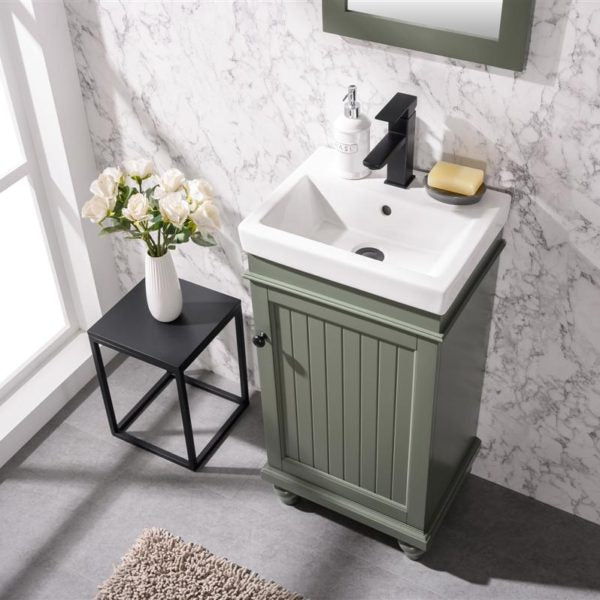 Legion Furniture 18" Pewter Green Sink Vanity - WLF9318-PG