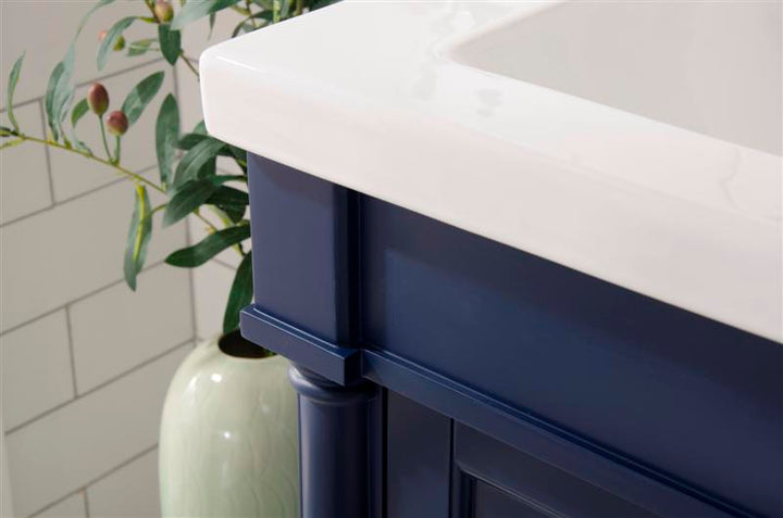 Legion Furniture WLF9224 Series 24” Single Sink Vanity in Blue