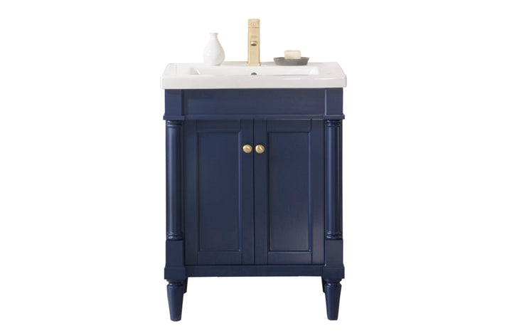 Legion Furniture WLF9224 Series 24” Single Sink Vanity in Blue