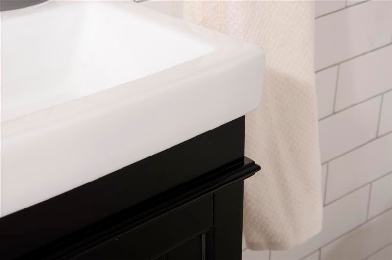 Legion Furniture WLF9318 Series 18" Single Sink Vanity in Espresso